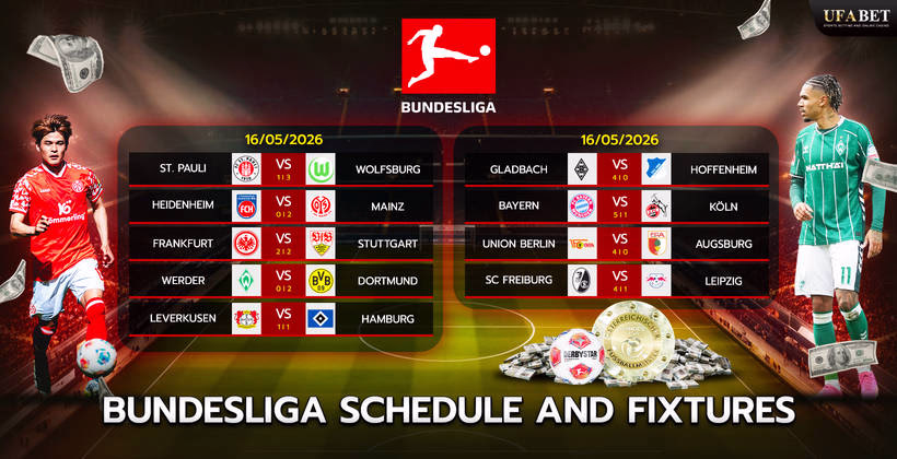 Bundesliga Schedule and Fixtures