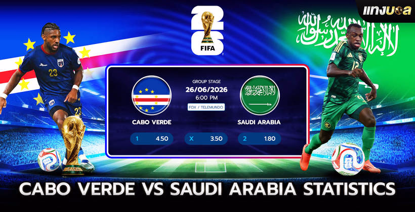 Cabo Verde vs Saudi Arabia Statistics