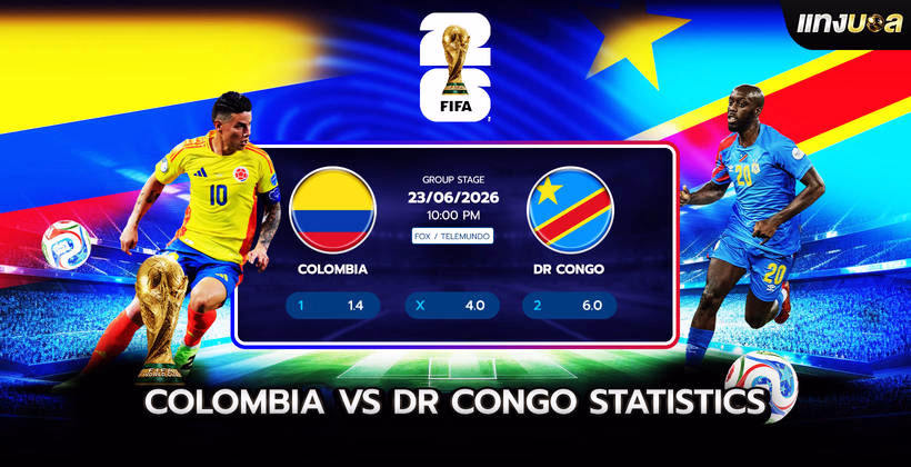 Colombia vs DR Congo Statistics