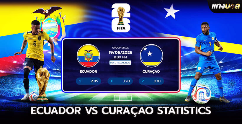 Ecuador vs Curaçao Statistics
