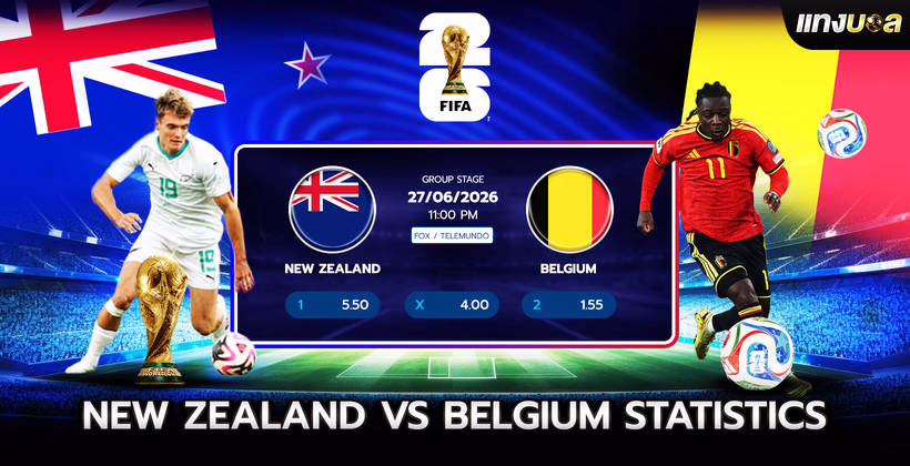 New Zealand vs Belgium Statistics