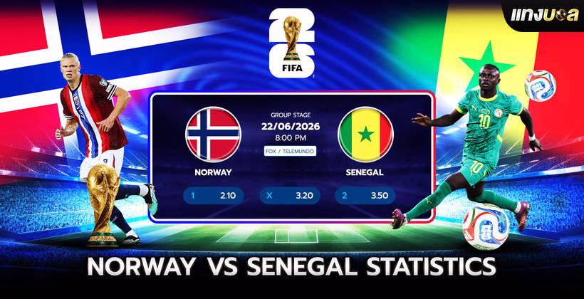 Norway vs Senegal Statistics