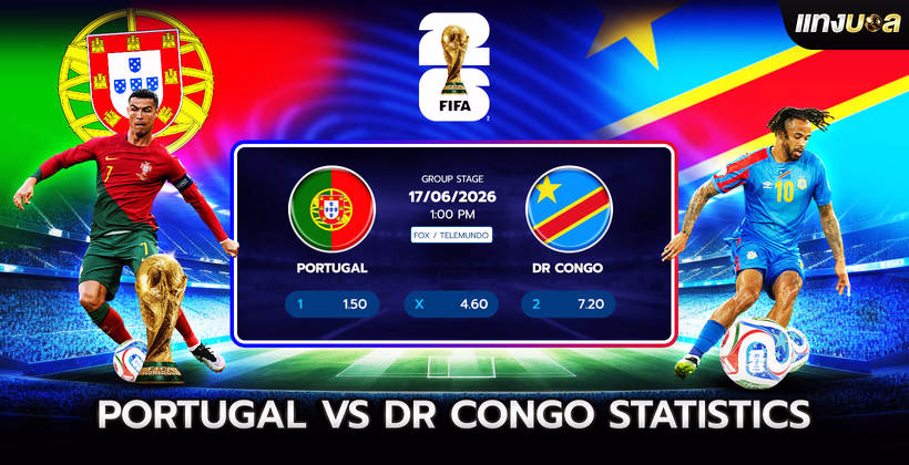 Portugal vs DR Congo Statistics