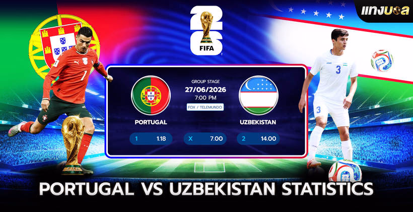 Portugal vs Uzbekistan Statistics