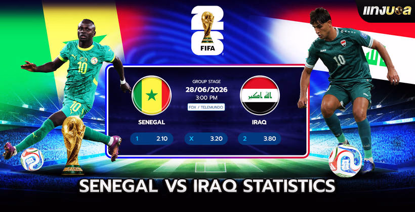 Senegal vs Iraq Statistics