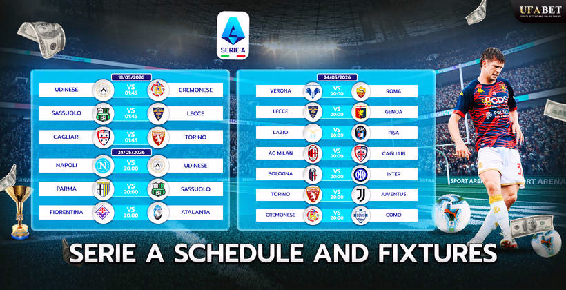 Serie A Schedule and Fixtures