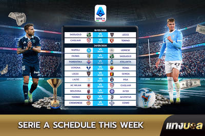 Serie A Schedule This Week
