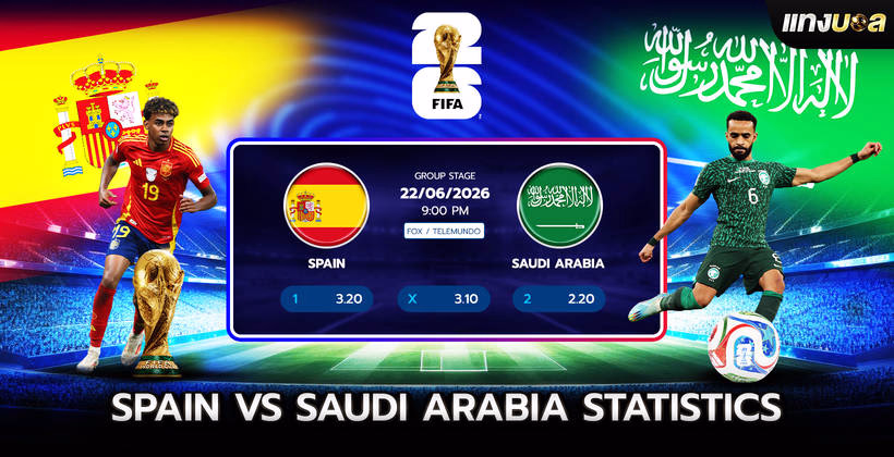 Spain vs Saudi Arabia Statistics