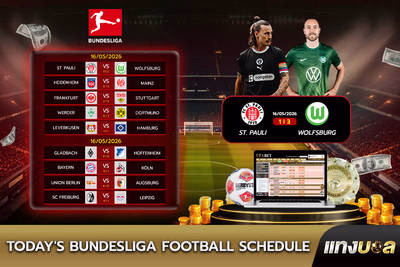 Today's Bundesliga football schedule
