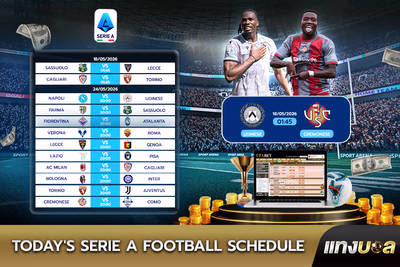 Today's Serie A football schedule