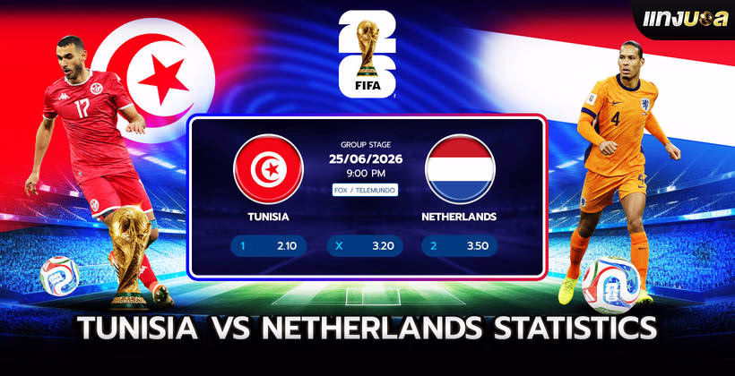 Tunisia vs Netherlands Statistics