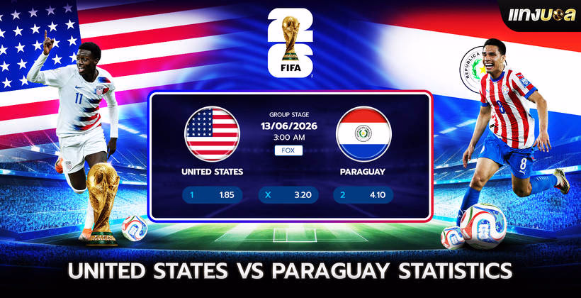 United States vs Paraguay Statistics