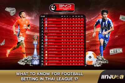 What to know for Football Betting in Thai League 1?