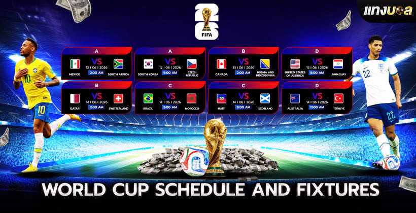 World Cup Schedule and Fixtures